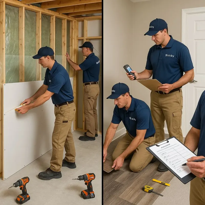 Repairs and Reconstruction process in Maysville, KY